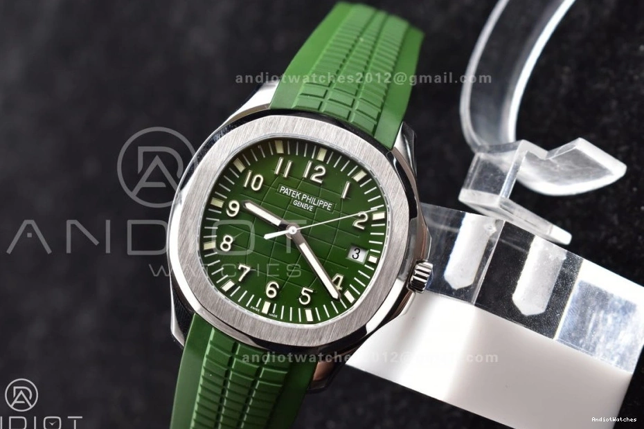 Rubber On 1:1 Aquanaut 514 Dial SS NewStyle Strap 324CS 5168G 42mm ZF Edition Green Green Best 0922